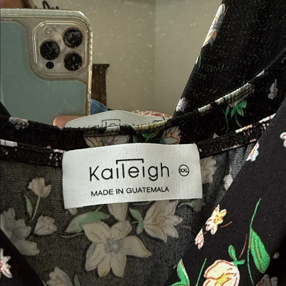 Floral Black Jumpsuit with pockets from Stitchfix Kaileigh - Picture 2 of 5